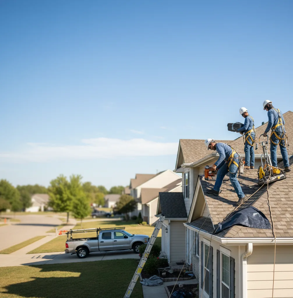 Roof Repair in Hinckley